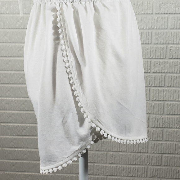 Topshop Romper Swimsuit Cover-up White - Picture 7 of 9